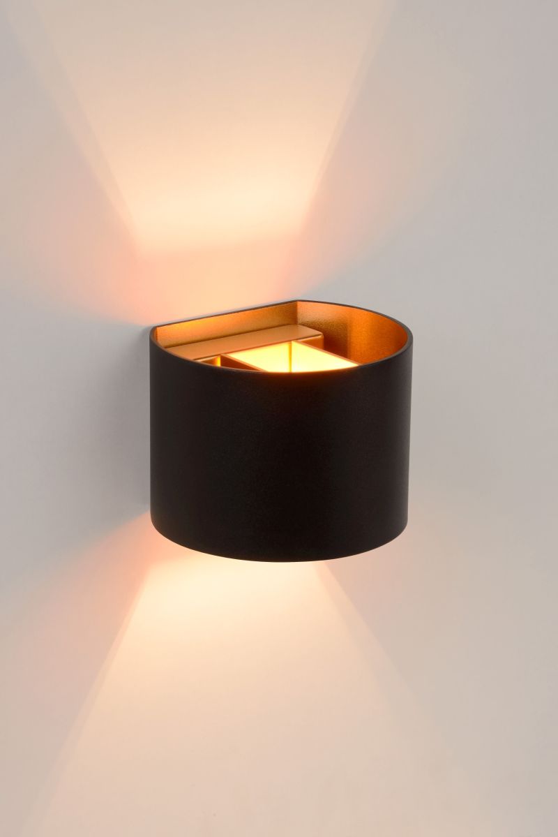 Lucide XIO - Nástenné svietidlo - LED Dim. - G9 - 1x3,5W 2700K - Čierny